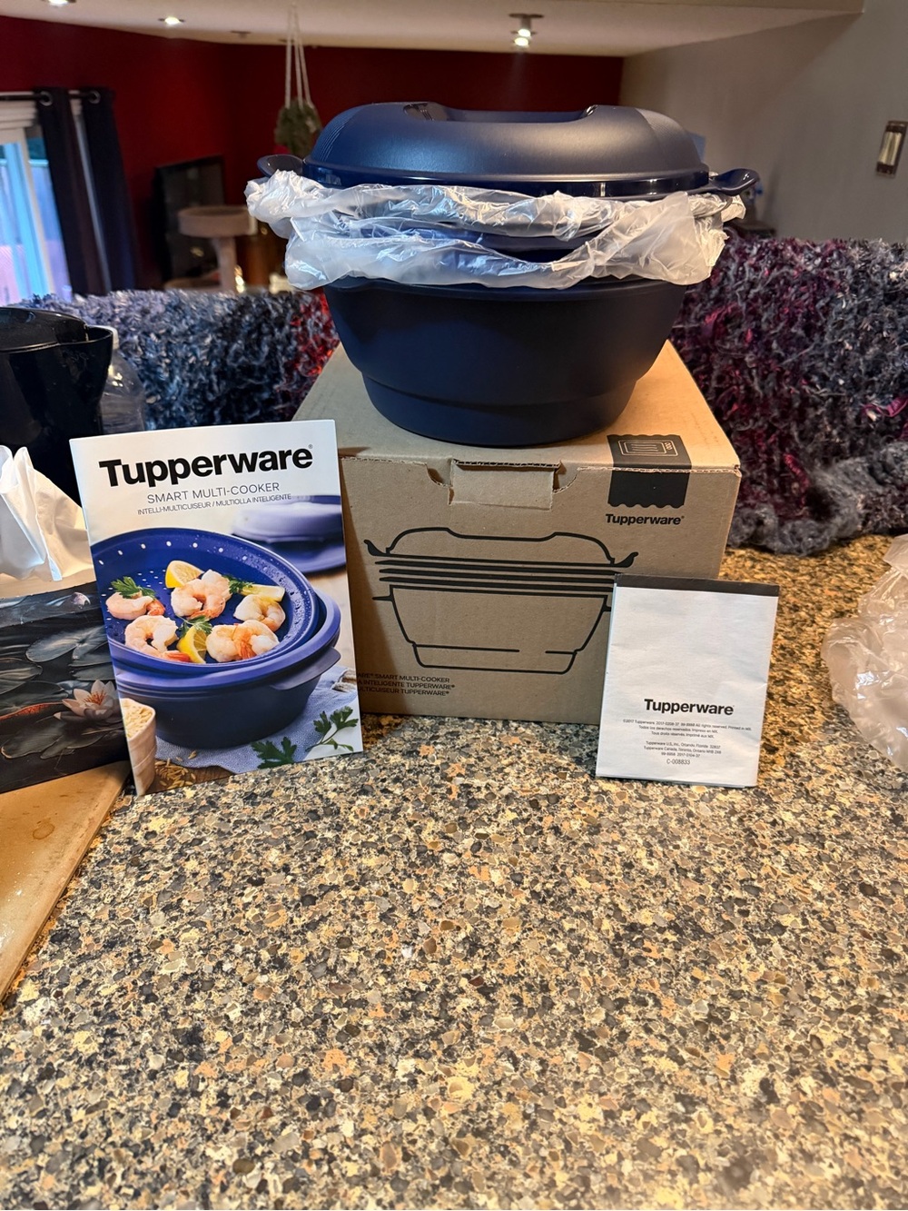 Tupperware Smart Multi-Cooker in Navy Blue